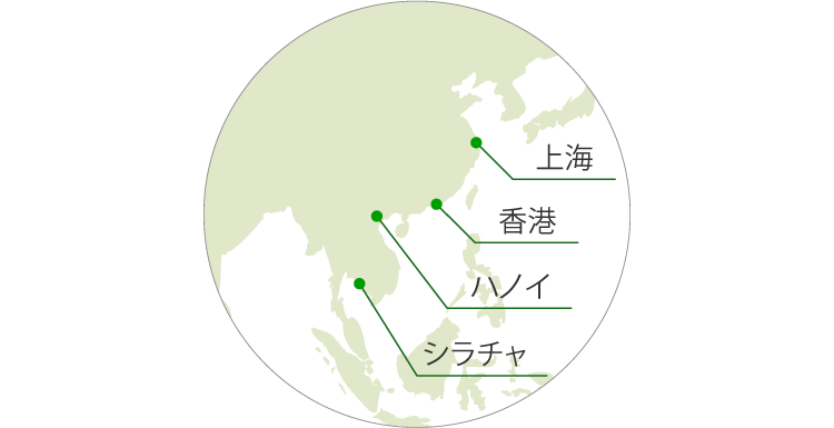 海外拠点マップ