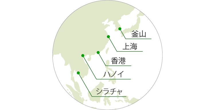 海外拠点マップ