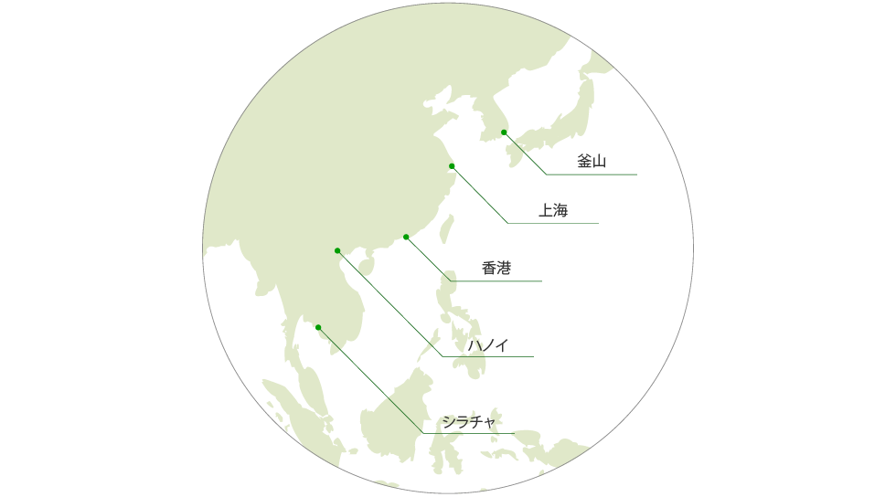 海外拠点マップ